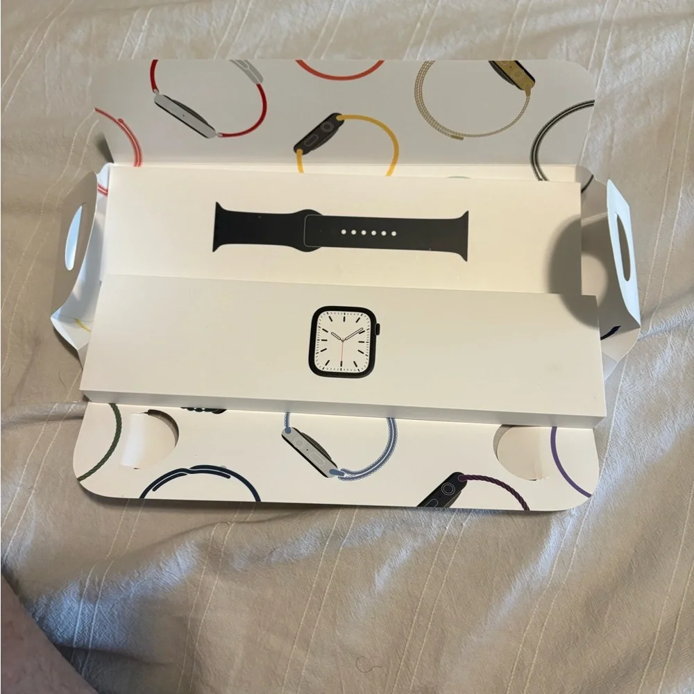 Apple Smartwatch with Black Band